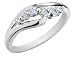 Diamond Promise Ring 1/5 Carat (ctw) in 10K White Gold