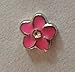 PINK Plumeria Floating Charm