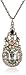 Sorrelli Crystal Delicate Drop Antique Pendant Necklace