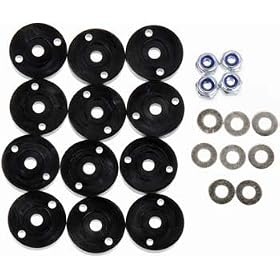 89055 Shock Piston Set RC8 from Associated Electric Car Kits
