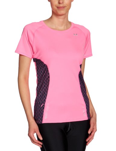 Under Armour Damen Shirt Ua Draft Catalyst Short Sleeve, rosa (flp/blk), LG, 1216713 Preisvergleich