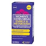 GNC Women's Ultra Mega Energy and Metabolism Multivitamin 90 Caplets