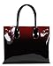Scarleton Patent Satchel H116710 - RedViolet Purple