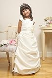 IMAGE OF K1187d NEW Ivory Flower Girl Pageant Easter Party Wedding Dress Size 4 to 16