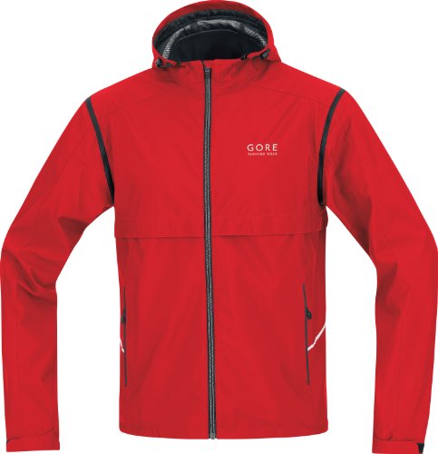 GORE RUNNING WEAR Herren/uni Jacke ESSENTIAL Active Shell ZIP-OFF, red, XXXL, 0_3500 Preisvergleich