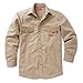 Dickies Fr FR Snap Front Shirt XL Khaki