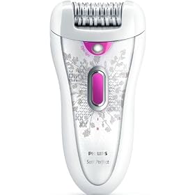 Philips HP6572 Satin Perfect Trim Shape And Style Epilator with Luxury Bag and Three Attachment Heads