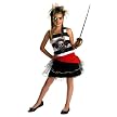 Girls Decked Out Costume - Large