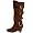 Not Rated Women's Double D Boot,Chocolate,7.5 M US