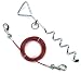 Titan Cable Tie Out and Stake 15-Feet Heavy Cable, Red