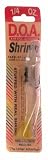 1/4oz Standard Shrimp (Clear/ChartreuseTail) - D.O.A. FSH3-316 , Fishing Lures & Lure Kits