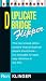 Book Duplicate Bridge Flipper (Master Bridge)