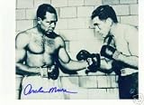 ARCHIE MOORE AUTOGRAPHED BOXING PHOTO VS JOEY MAXIM (BOXING)