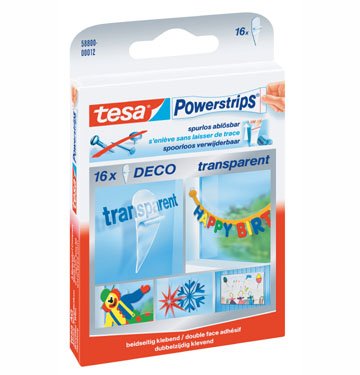 Tesa Powerstrips, 16 Strips