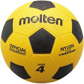 Cover image : molten（モルテン）亀甲ゴムサッカー4号（黄黒）F4Y