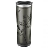 Insulated Black Tumbler and Infuser
