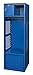 Hallowell KSBF422-1A-C-GS Open-Front KD Gear Stock Lockers with Security Box and Foot Locker, 1-Wide Grouping, 72" Height, 24" Width x 22" Depth, Grand Slam