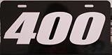 400 ENGINE SIZE LICENSE PLATE
