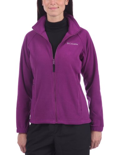 Columbia Damen Fleecejacke Benton Springs, plum, L Preisvergleich