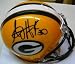 AJ Hawk signed Green Bay Packers Replica Mini Helmet