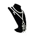 Présentoir Bijoux Buste Présentation B433 Velours Noir 33cm