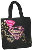  : Warner Bros Supergirl Sequence S Logo Tote Black
