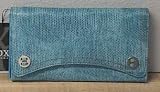 XOXO - Women's Xoxo Checkbook Wallet Blue Golden Gate