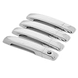 Triple Chrome Door Handle Cover Trims for Nissan Altima / Ftontier / Maxima / Qashqai / Quest