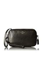 Coach Bandolera 65547 (Negro Brillo)
