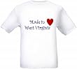 MADE IN WEST VIRGINIA - State-series - White T-shirt