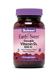 EarthSweet Chewable Vitamin D3 2000 IU  90  Chewable