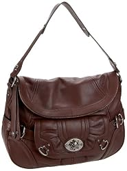 B. MAKOWSKY Lucca Flap Hobo