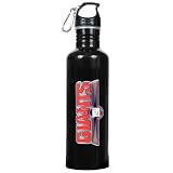 New York Giants Black Stainless Steel Water Bottle
