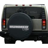 2002-2004 Hummer H2 Soft Tire Cover - Non-reflective - Genuine GM Licensed by Boomerang