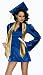 Sexy College School Girl Graduate Halloween Costume Womens US M/L