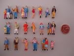 100 stehende Figuren f�r H0 Kirmes, B...