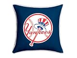 New York Yankees SET OF 2 MVP DECORATIVE BED/SOFA TOSS PILLOWS