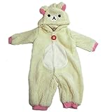 【リラックマ】着ぐるみカバーオール／シープボア★ウインターアイテム★★ベビー用品★＜コリラックマ／７０ｃｍ＞