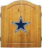 Dallas Cowboys NFL Dart Cabinet and Dartboard Set by Imperial International