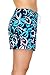 Kechika Women's Hula Delight Poly Microfiber Full Cut Boardshort with Normal Waist