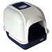 Large Hooded Cat Litter Tray Solid