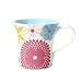 Portmeirion Crazy Daisy Mug 12 Ounces, Set of 4