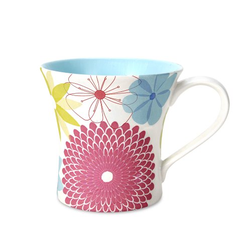 Portmeirion Crazy Daisy Mug 12 Ounces, Set of 4 41taJ0TxvlL Portmeirion Crazy Daisy Mug 12 Ounces, Set of 4