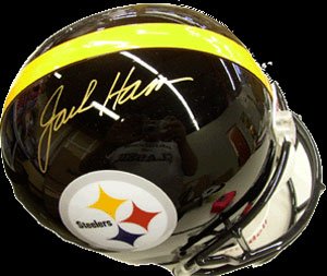 Jack Ham Signed Steelers Full Size Replica Helmet