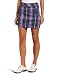 Lija Women's Core Plaid Skort, Storm Plaid, 10