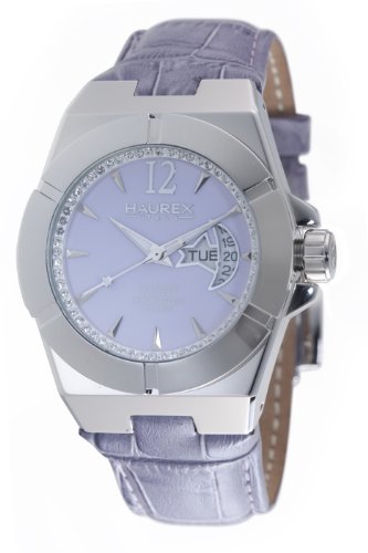 Haurex Italy Women's 8A340DL1 Yacht Moon and Star Lilac Dial Watch