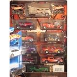 Hot Wheels Decades X Commemorative Tin 1900-2000 with 10 Cars Headlining Drag...