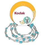 Kodak Fashion Jewelry Matching Neck & Wrist Camera Strap in Turquoise, for Many C, M & V Series Digital Cameras.