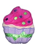 Plush Cupcake Pillow - Purple and Pink