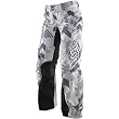Fox Racing Switch Geo Women's MX Motorcycle Pants w/ Free B&F Heart Sticker Bundle - Grey
